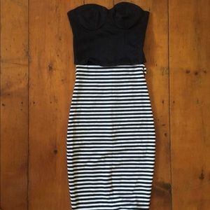 Women’s Corset Pencil Skirt Dress Size M